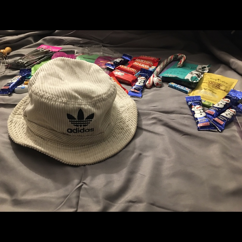 corduroy adidas bucket hat